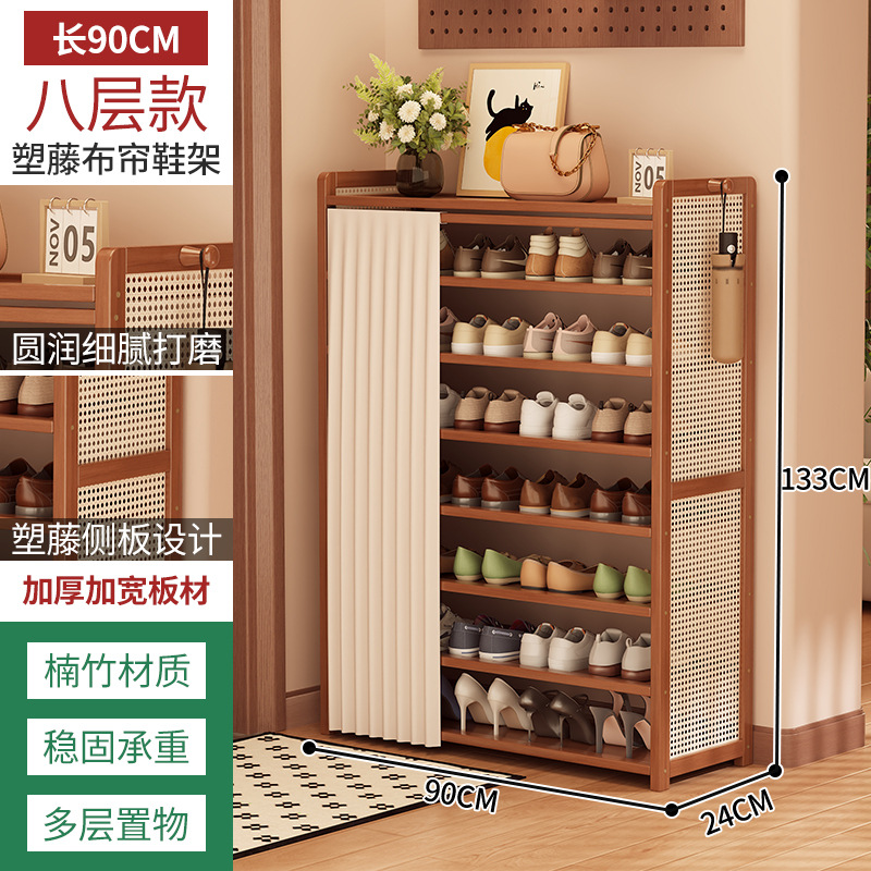 El dormitorio de estantes de zapatos cubre un área pequeña, de varios pisos, a prueba de polvo, muebles domésticos, casas de alquiler, buenas cosas, acabado y almacenamiento de estantes de zapatos.