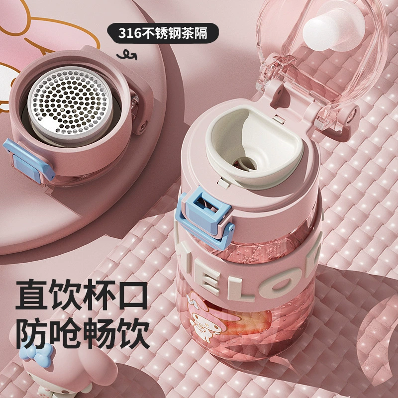 Sanrio, пластиковая удобная ручка для школьников начальной школы, качественное стекло, мультяшная кукла
