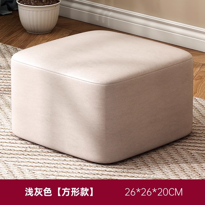 Taburete pequeño, taburete doméstico, taburete de sala de estar, taburete de sofá, taburete de mesa de té, taburete bajo, muelle de asiento, taburete bajo, ventana flotante, taburete pequeño