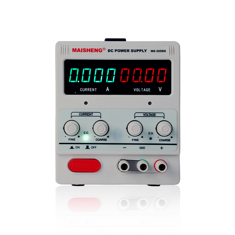 迈胜可调直流稳压电源高精度30V5A6a手机笔记本维修直流MS3010DS