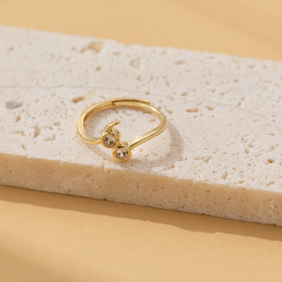 Personalisierte Komma-anhänger-halskette Und Ring Für Damen_voghion.com