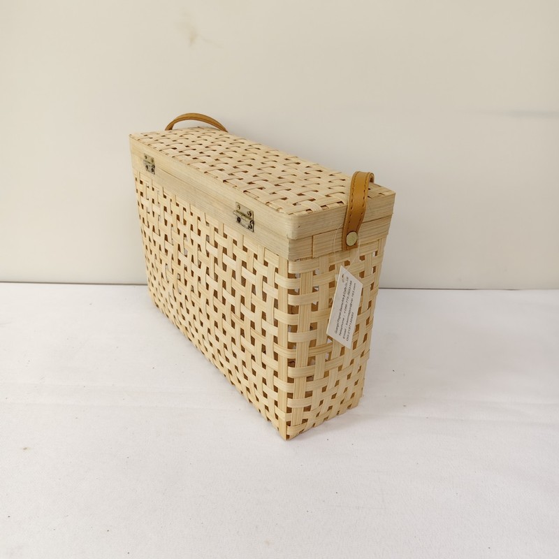 竹质收纳盒食整理箱竹制品储物盒工艺品|undefined