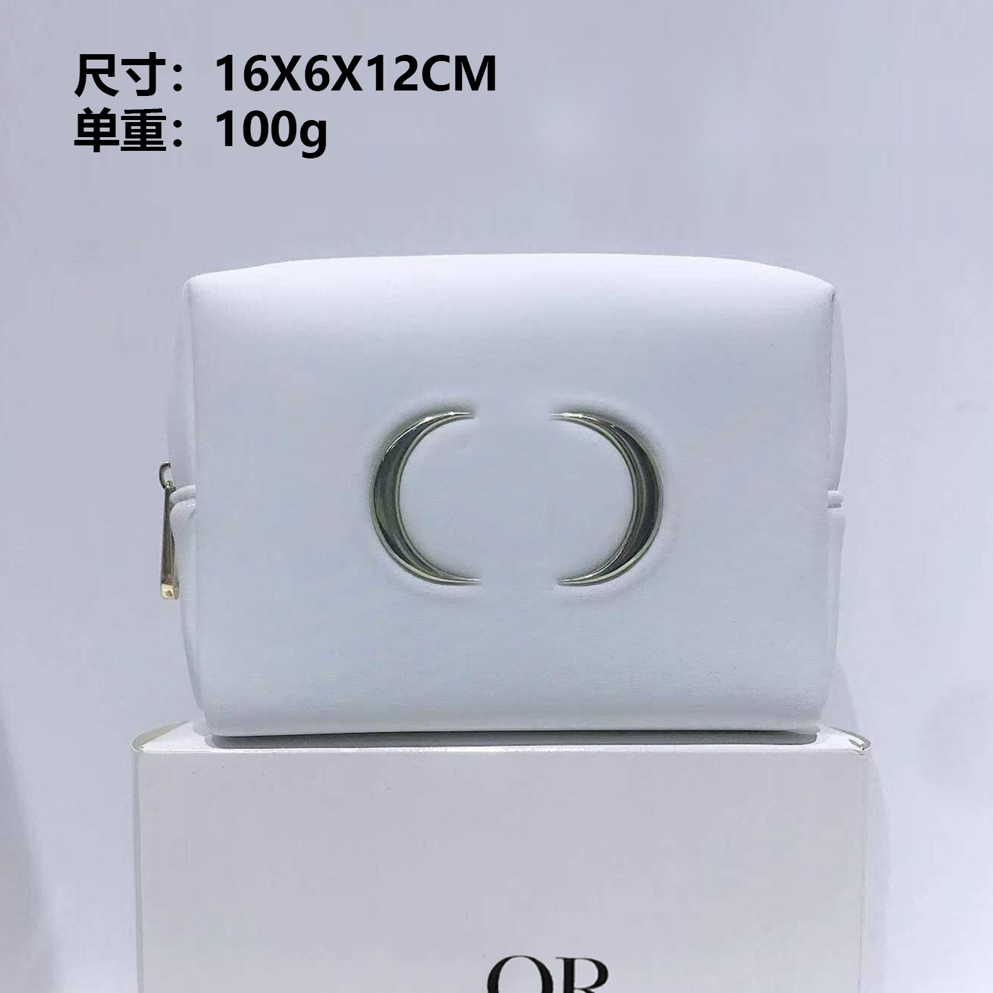 新しい化粧品バッグ、国内向けピンクのスペースコットン、超柔らかさ、ポータブル、高級ハンドバッグ、化粧品収納バッグ