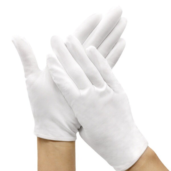 double-sided cotton durable gloves walnut