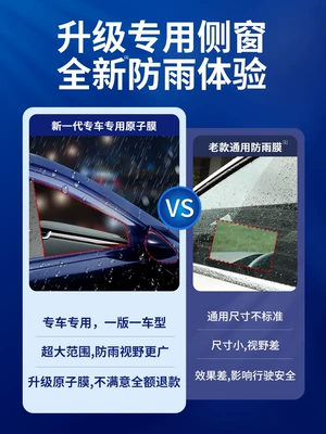 waterproof and rain-resistant film, car side Rearview mirror rainproof sticker