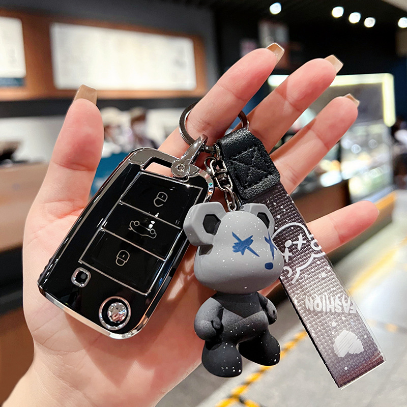 폴크스바겐 A [첨단블랙] 싱글쉘 회색 폭력곰
