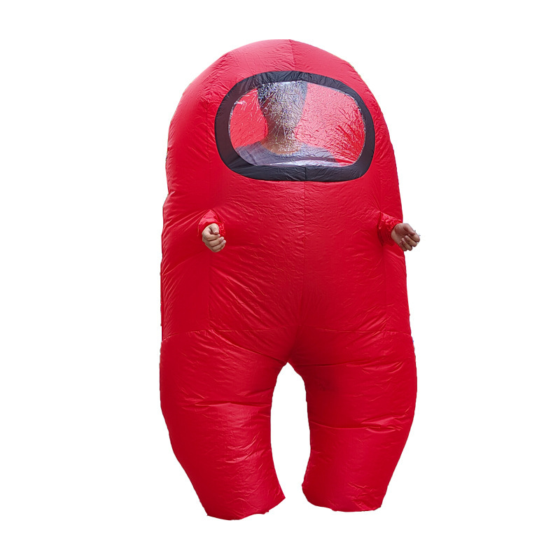 宇宙飛行士狼人殺among usアニメ空気入れ服装漫画人形服宇宙飛行士紅人空気入れ服|undefined