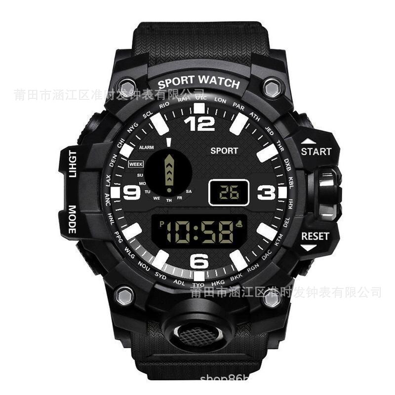 Factory Wholesale Amazon Multifunctional Outdoor Men's Electronic Watch Simple Men's and Women's Student Running Sports Watch Factory Wholesale Amazon Multifunctional Outdoor Men's Electronic Watch Simple Men's and Women's Student Running Sports Watch