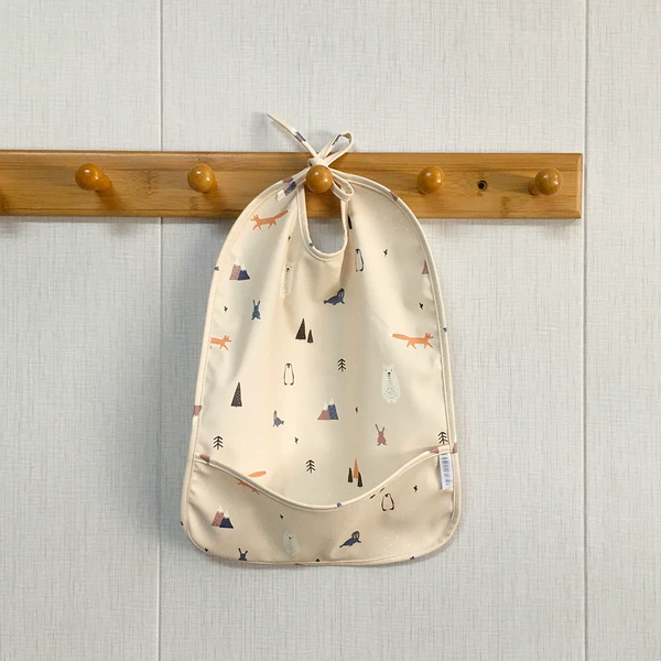 [Danish Bib] Beige Fox