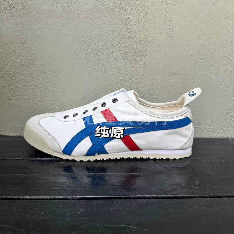 Юношеские чистые оригинальные летние кеды Onitsuka Tiger из холста для мужчин и женщин, дышащие ленивые спортивные и прогулочные кроссовки