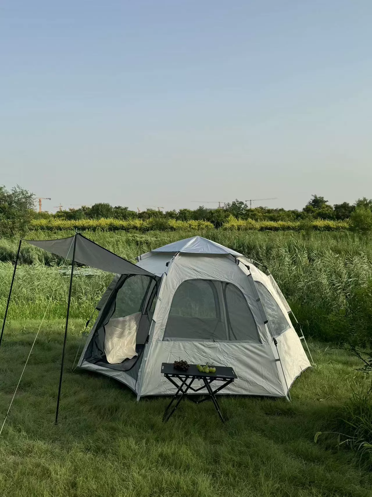 Путешествующая водонепроницаемая ручная windproof автоматическая палатка для кемпинга