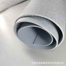 PVC橡胶橡塑胶地板 2mm机场高铁 船舶地铁 耐磨防滑绝缘胶  厂家