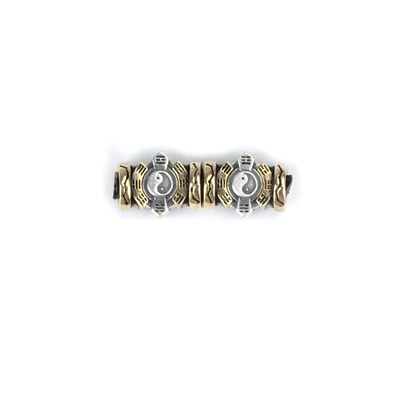 Eight-Trigram Universal Shaft Accessory Bracelet Taoist-Style Extension Three-Way Connector DIY Jewelry Spacer Beads Small Accessories