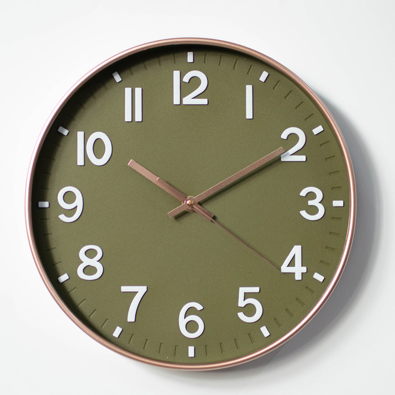 Reloj de pared para el hogar de 30CM Reloj para colgar en la pared Reloj para colgar en la sala de estar Reloj de pared Reloj creativo Reloj de cuarzo silencioso