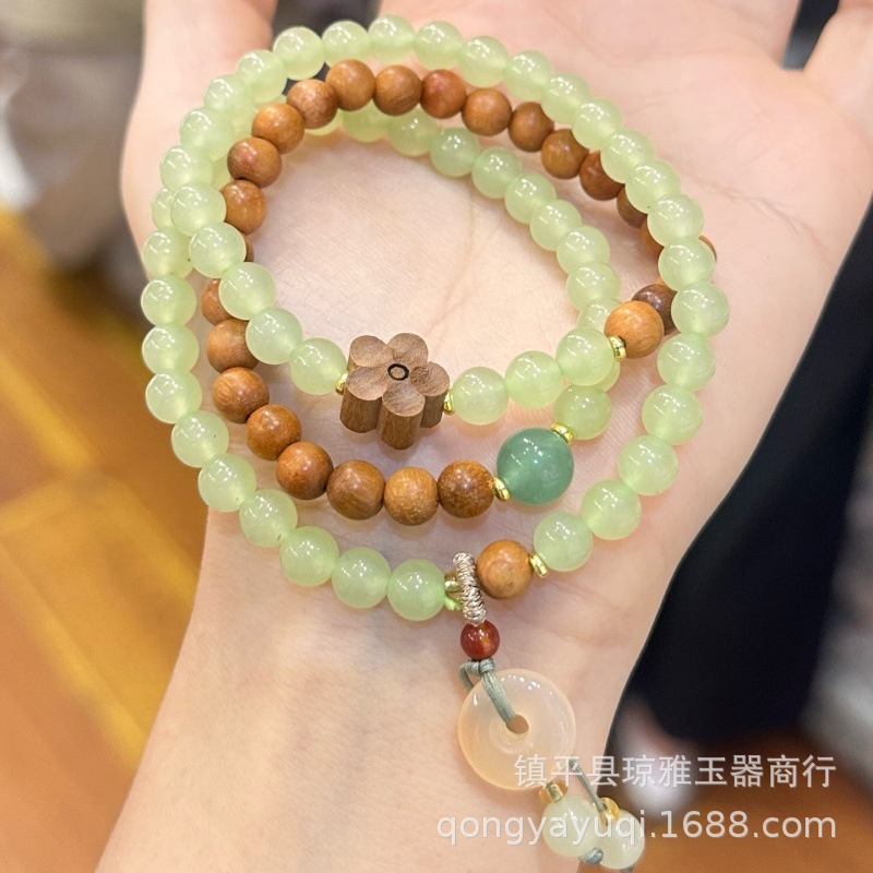 라이트 그린 + 바비 샌들우드 서클