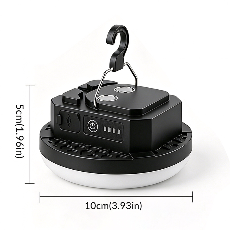 New Cross-border Product: LED Light, Portable Hanging USB Rechargeable Lamp, Outdoor Camping Ambiance Tent Light_desvips.com