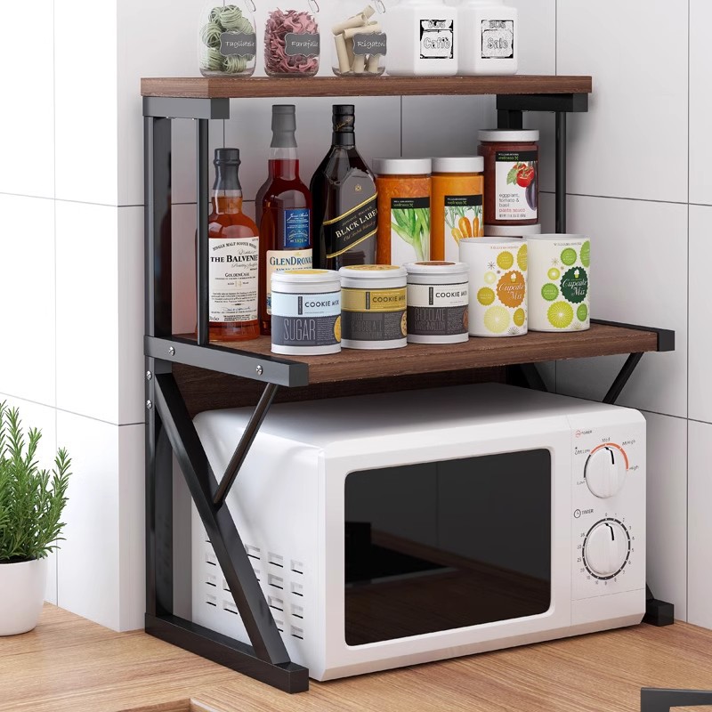 Estante Organizador de Encimera de Cocina de Metal Multicapa para Cocina