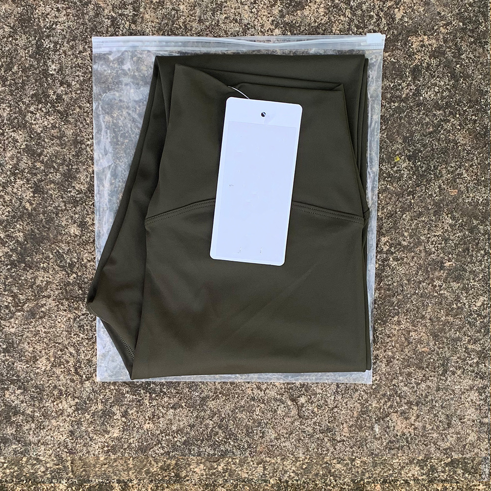 LULU ヨガパンツ 両面起毛 スリムフィット ヌード ハイウエスト スポーツパンツ 高弾性 桃尻 吸湿通気性 9点パンツ