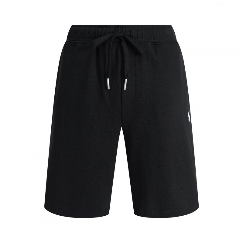 Shorts black white label