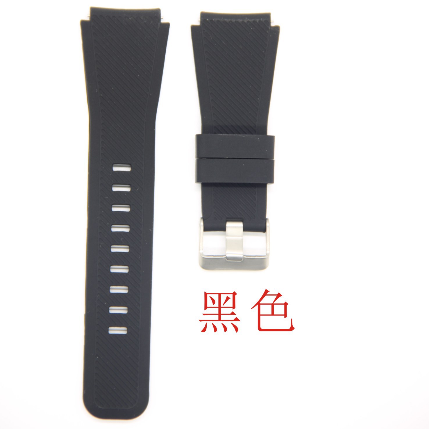 Para Samsung reloj Galaxy 3 Watch/3 engranaje S3 22mm moda correa de silicona