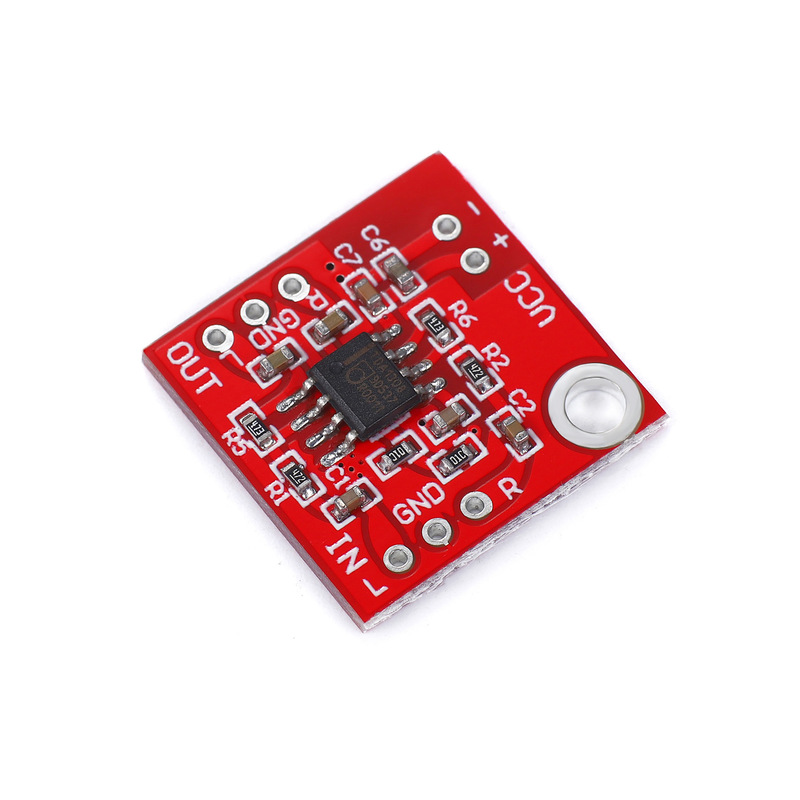 Headphone amplifier board amplifier module TDA1308 can be used when the power amplifier front amplifier