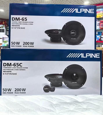 Japan Alpine DM-65C DM-65 Car Two-Way Coaxial Speaker Set for Car Audio Modification 6 (Car horn/tweeter)