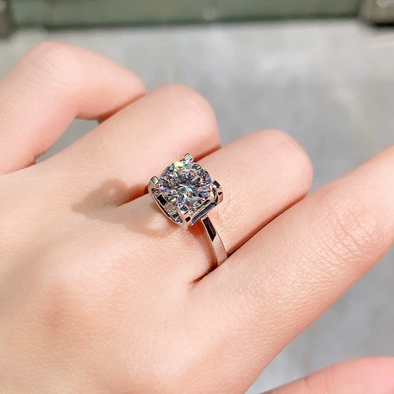 Wedding ring for beloved, 1 carat, Birthday gift