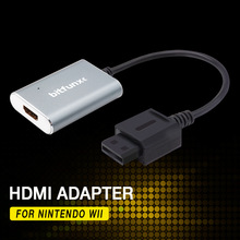 BitFunx Wii 金属款HDMI转换器 高清视频转换器 适用复古游戏主机