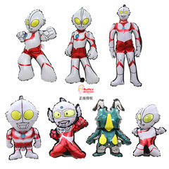 正版授權拳擊奧特曼主題泰羅鋁膜卡通氣球 周歲派對布置主題氣球