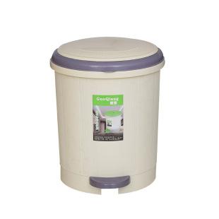 Trash can with lid kitchen trash can toilet large pedal trash can Tube restaurant hotel trash can bucket