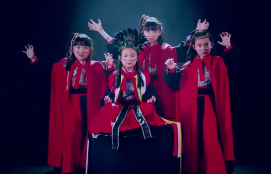 元旦儿童汉服课本剧西门豹治邺服装巫婆官绅侍卫演出河伯服饰