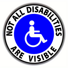 残障贴纸汽车手机笔记本电脑水瓶杯子冰箱工具箱装饰