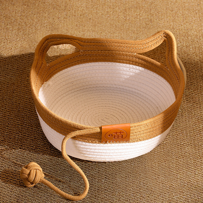 Verano estera de verano gato nido ratán verano perro perrera dibujos animados suministros para mascotas perro de peluche cama estera Cuatro Estaciones Universal