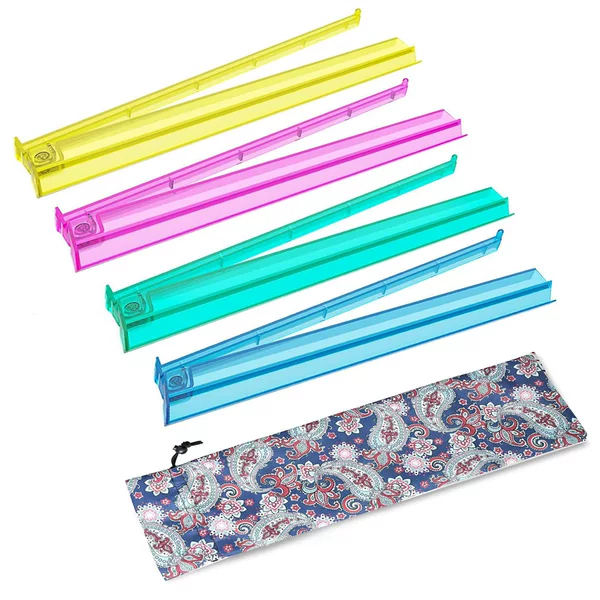 Amazon cross-border mahjong pusher storage bag set, American mahjong pusher ruler in multiple colors with pusher and mahjong rack