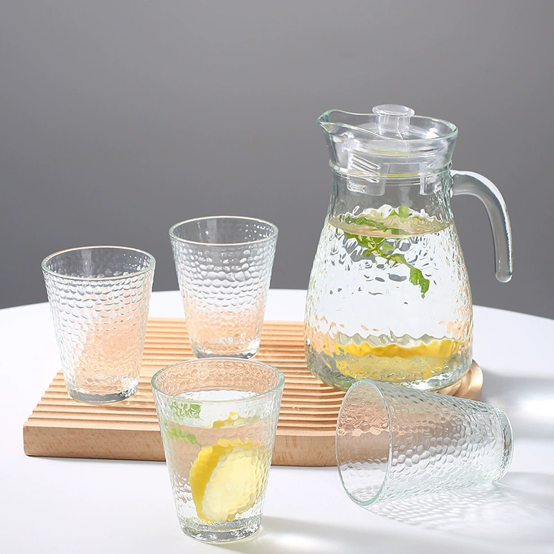 Set, teapot, capacious high quality glass tea, simple and elegant design