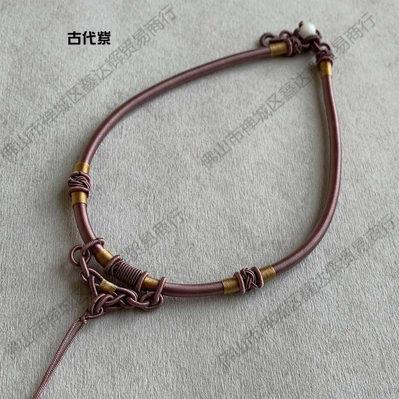 Нефритовая веревка, плетеная вручную веревка, черное ожерелье из веревки «сделай сам», нефритовый кулон, подвесное ожерелье из веревки, веревочный узел, нефритовый кулон, подвесной веревочный кулон, подвесная веревка для мужчин и женщин