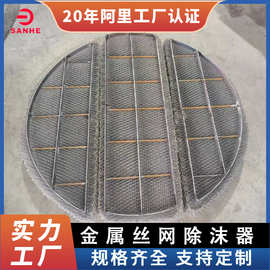 不锈钢丝网除沫器厂家除雾器异形丝网除沫器分离装置板式过滤器