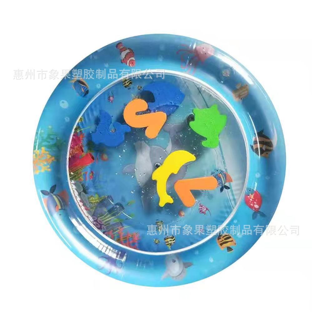 Las almohadillas de agua para bebés guían a los bebés a aprender a gatear las almohadillas de inyección de agua CPC no contiene BPA, inspección completa de inflado de fábrica transfronteriza