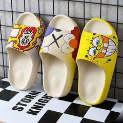 EVA太空人拖鞋男夏季外出時尚室外厚底外穿防滑一字拖男士涼拖鞋