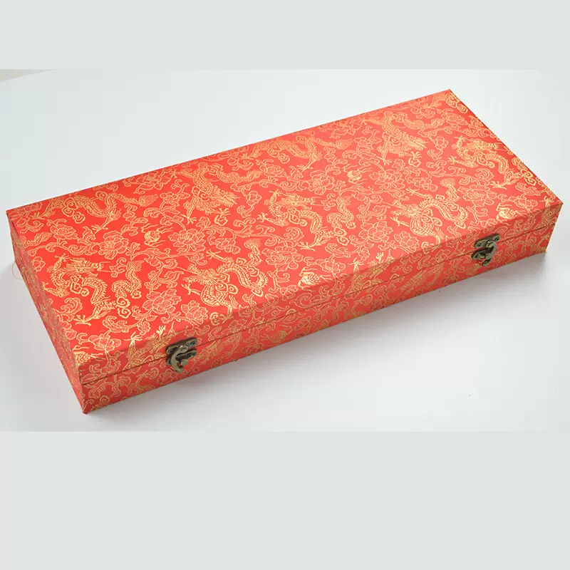 厂家直销宝剑锦盒包装盒镇宅短剑宝剑文玩摆件短剑锦盒多规格定制