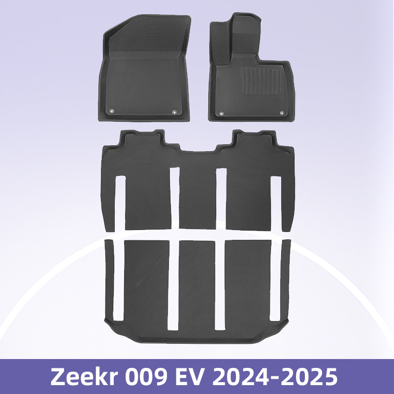 Adecuado para Zeekr 009 EV 2024 - 2025 3D para todo el tiempo material XPE almohadilla de pie para automóviles