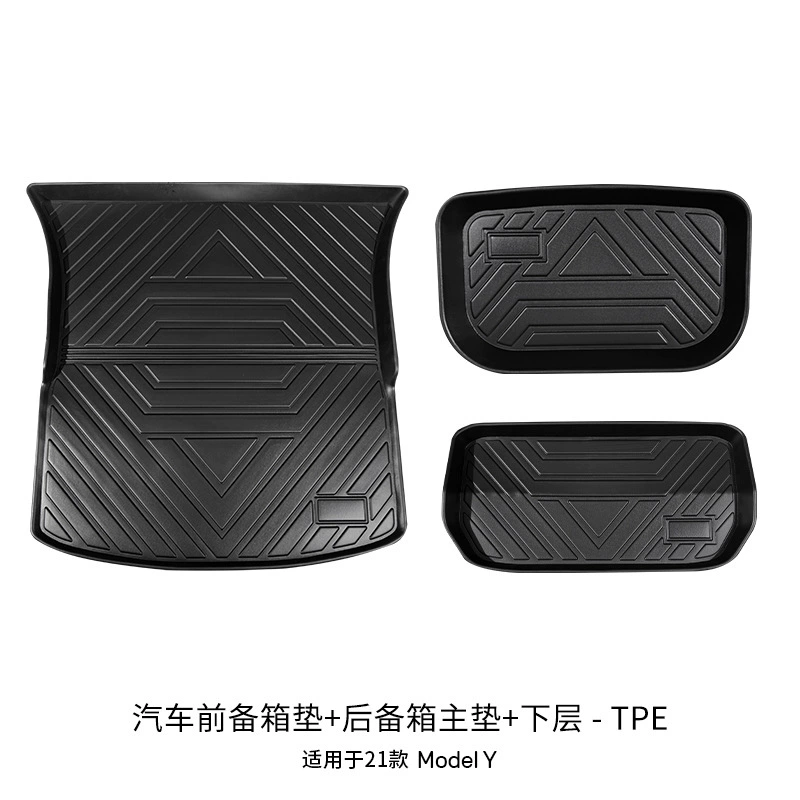 Tesla Model 3/Model Y Tesla 3 Tesla Y Автомобильный коврик для ног для переднего и заднего отсека