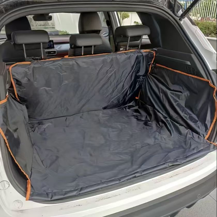 Car Back Seat Suv Business Vehicle Trunk Seat Cushion Waterproof and Stain-Resistant Mat Easy to Clean Pet Mat Universal Type