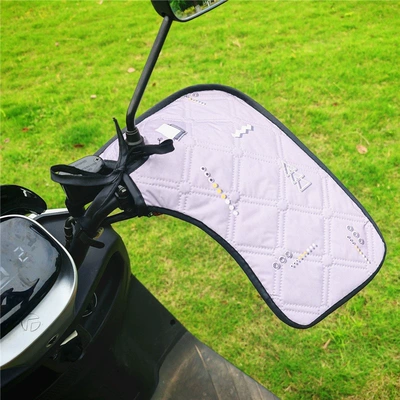 Motorcycle Handle Cover – Suitable for electric vehicle sun - one-size-fits-all-minimalist-gray-small-opening-waterproof-fabricbreathable