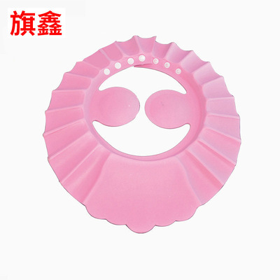 goods in stock baby Shower cap Ear Child Shampoo cap baby take a shower Hat children Shampoo cap adjust protective clothing
