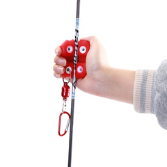 跨境貨源 方形拔箭膠磁力扣款 橡膠材質方便取箭箭支通用三色可選