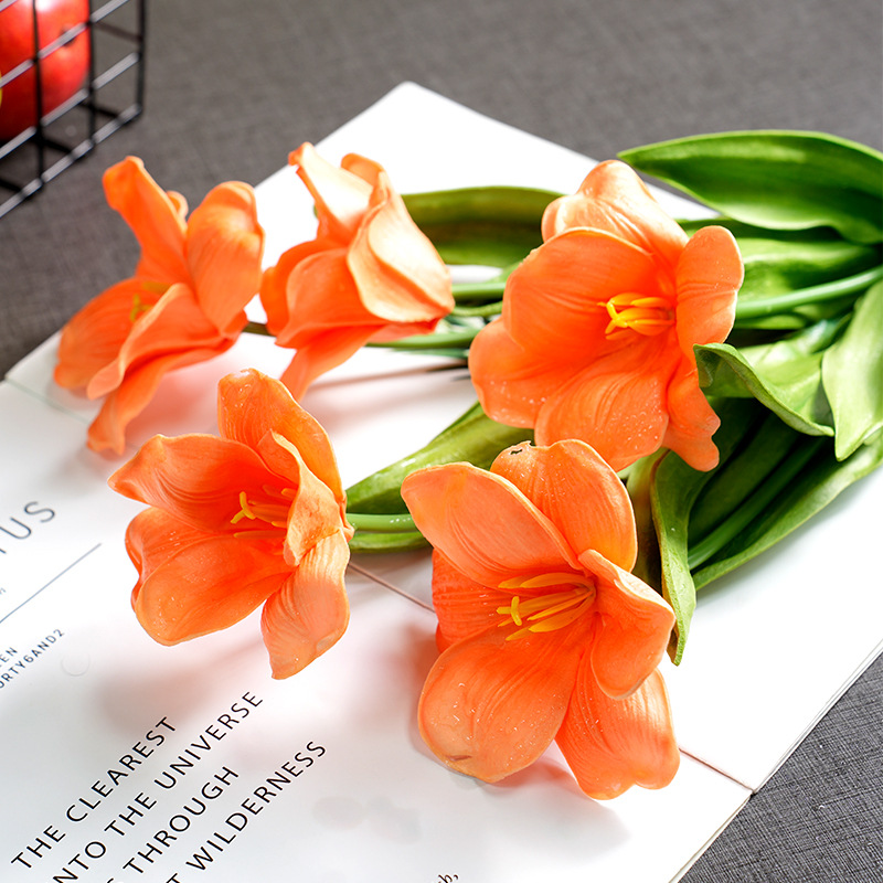 Tulip artificial flower decoration living room table fake flower…