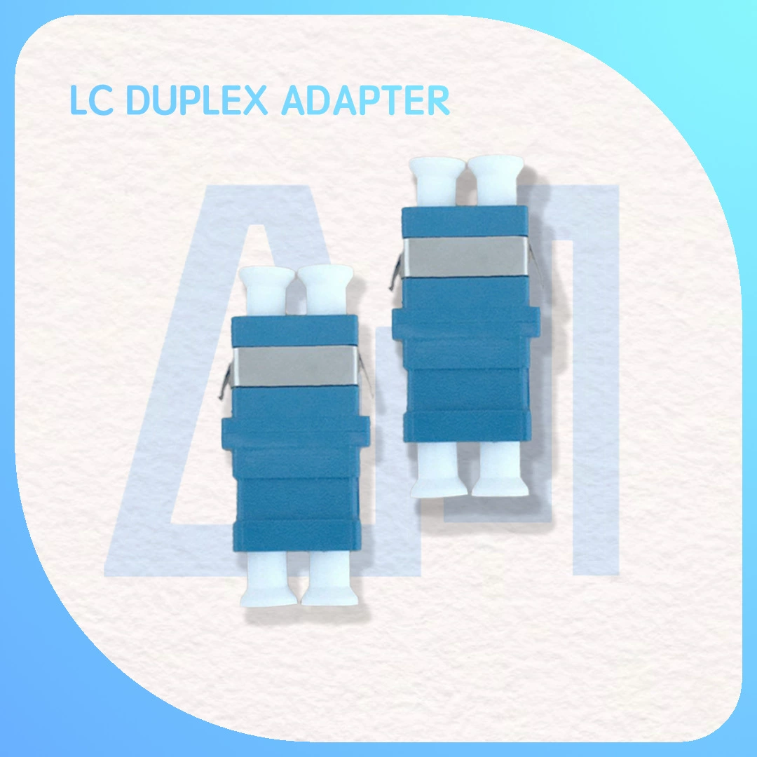 Подгонянный соединитель стекловолокна оборудования связи отрезка провода прыгуна стекловолокна фланца дуплекса ЛК