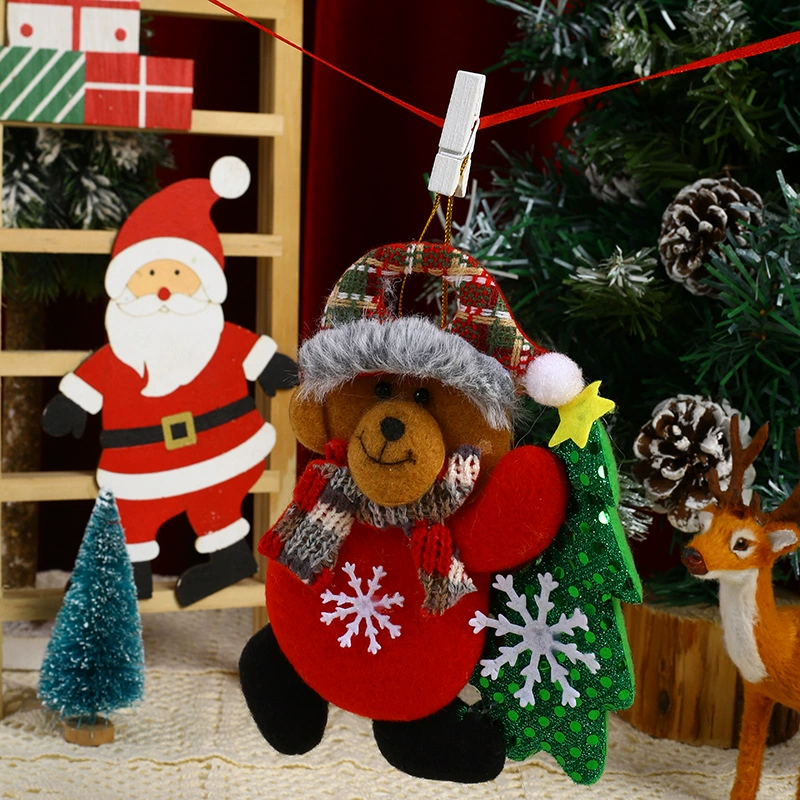 К Christmas ткань, подвеска, кукла для пожилых, decorations, украшения, подарок на день рождения