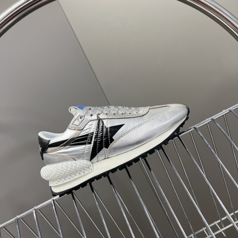 European High Version Celebrity Style Genuine Leather Thick-Soled Color-Block Star Casual Sports Running Shoes Marathon Running Shoes European High Version Celebrity Style Genuine Leather Thick-Soled Color-Block Star Casual Sports Running Shoes Marathon Running Shoes